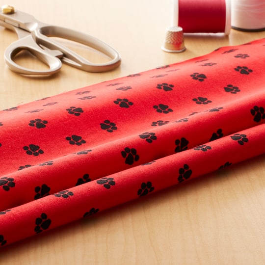Paw Print Fabric By Loops & Threads®